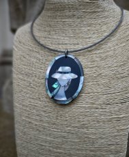 Náhrdelník - Medailón portrét S0745