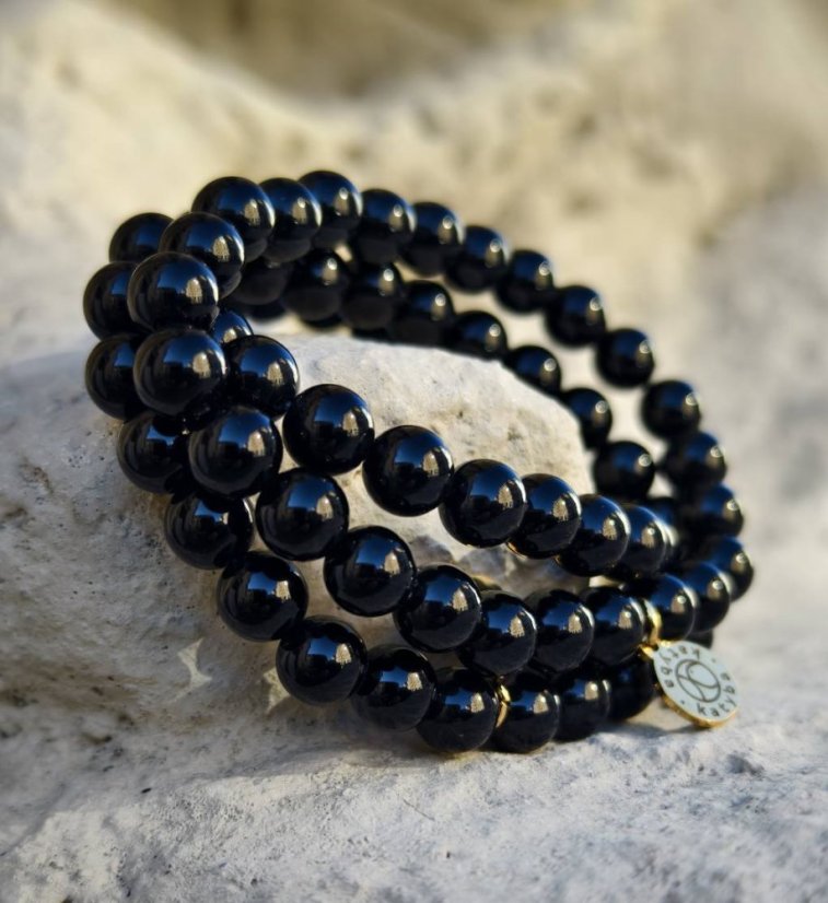 Náramokminerálny - Onyx S0242