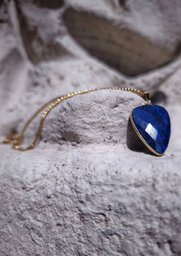 Náhrdelník minerální - Lapis Lazuli S0794