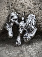 Autorský cínovaný náhrdelník -  Padlý Anděl - Váš ochránce S0908