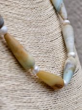 Súprava minerálov 2 kusy - Perly a Amazonit S0912