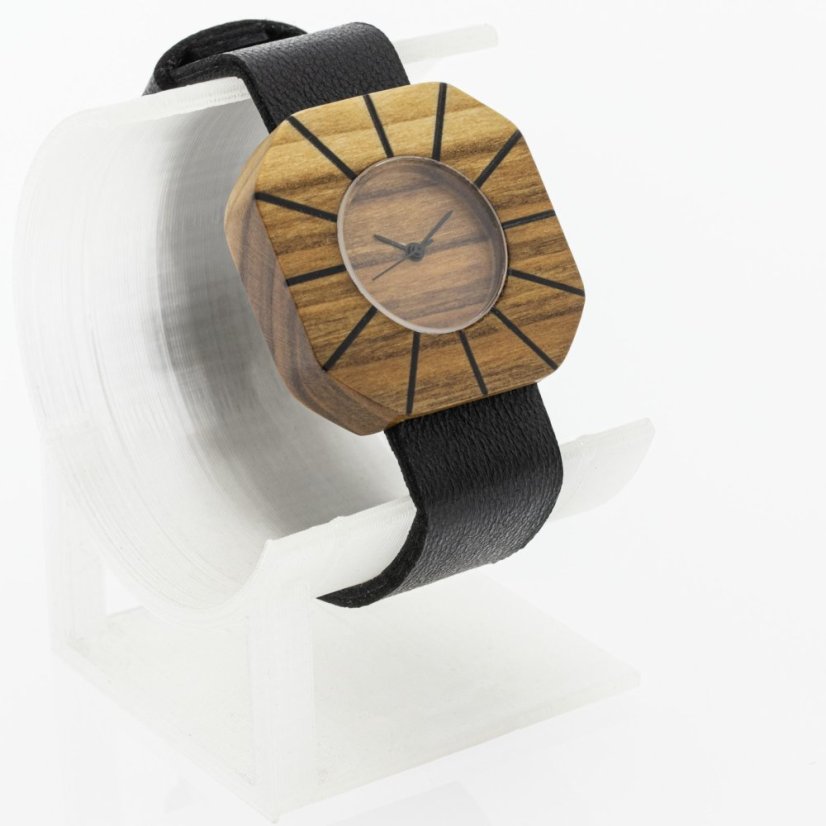 Dřevěné hodinky Art – Višeň z Brna • č. 00572