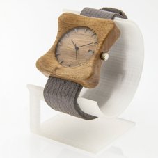 České dřevěné hodinky Edison H00338 Buk