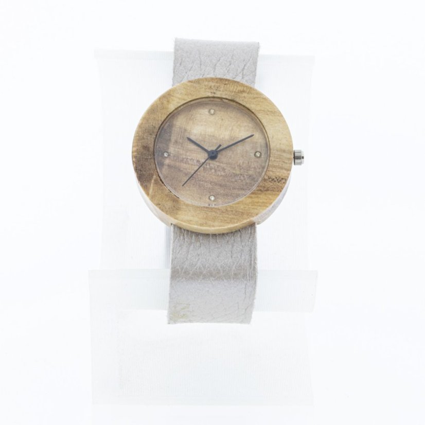 České drevené hodinky Alfa H00466 Javor