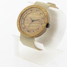 Dřevěné hodinky Excelsior – Akát ze Smolína • č. 00574