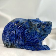 Surové minerály - Medveď Lapis lazuli SM0870