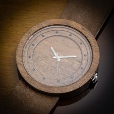 České dřevěné hodinky Excelsior H00386 Ořech