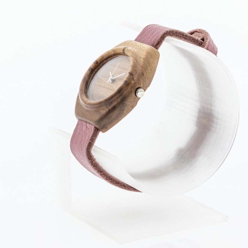 České drevené hodinky Aladin mini H00235 Slivka Bluma