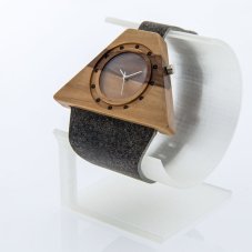 České dřevěné hodinky Lucerna H00299 Jabloň