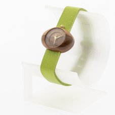 České dřevěné hodinky Oko H00494 Hruška