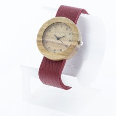 České dřevěné hodinky Alfa H00469 Javor