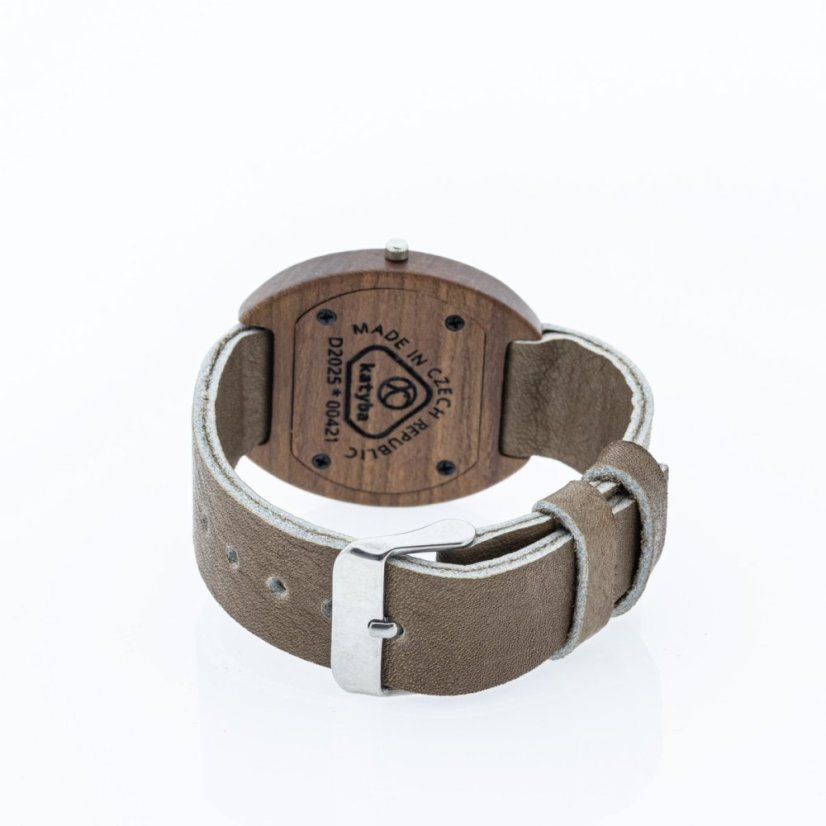 České drevené hodinky Club H00421 Slivoň Bluma