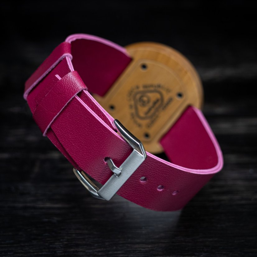 České drevené hodinky Excelsior H00400 Jeřáb