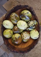 Surové minerály - Zelený Opál  SM0846