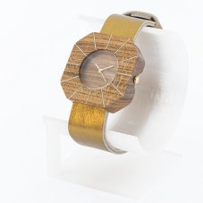 České dřevěné hodinky Art H00501 Meruňka