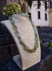 Súprava minerálov - Prehnit brúsený 2 cm S0823