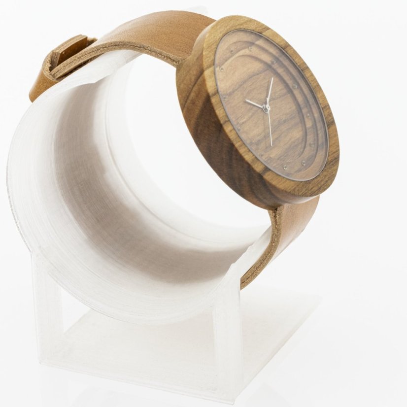 České dřevěné hodinky Excelsior H00570 Višeň