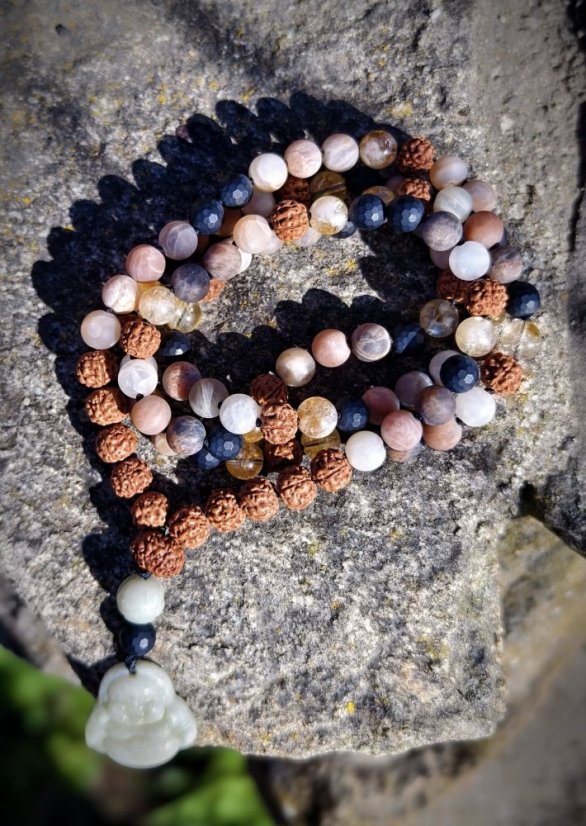 Náhrdelník - Boho Mala - Váš osobní šperk S0714