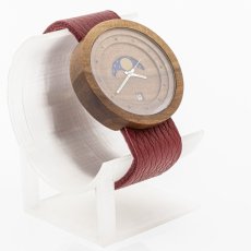 České dřevěné hodinky Excelsior Moon H00505 Hruška