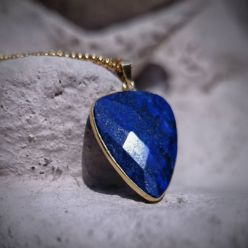Náhrdelník minerální - Lapis Lazuli S0794