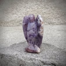 Surové minerály - Anděl Ametyst SM0719