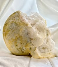 Surové minerály - Lebka Křišťál Velká  SM0865