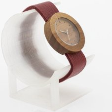 České drevené hodinky Alfa H00475 Hrušeň