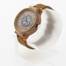 České dřevěné hodinky Scala Automat H00268 Šeřík