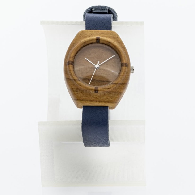 Dřevěné hodinky Aladin mini – Višeň z Brna • č. 00233