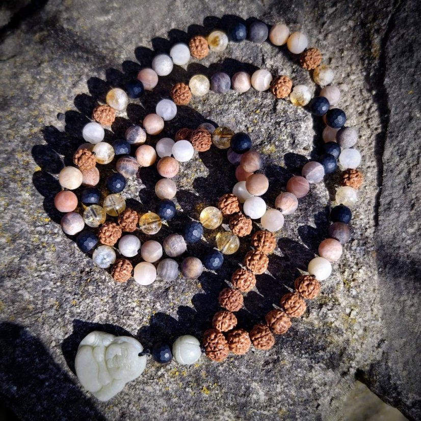 Náhrdelník - Boho Mala - Váš osobní šperk S0714