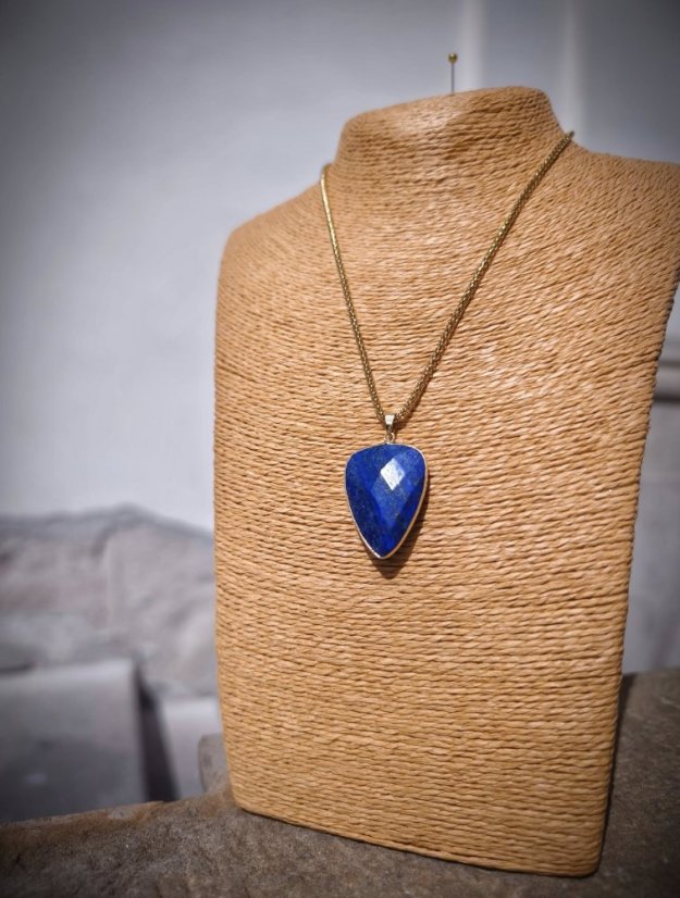 Náhrdelník minerální - Lapis Lazuli S0794