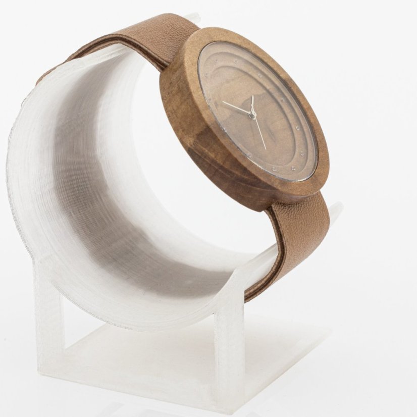 České dřevěné hodinky Excelsior H00473 Hruška