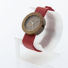 České drevené hodinky Alfa H00325 Orech