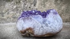 Surové minerály - Ametyst srdce  SM0483