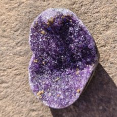Surové minerály - Ametyst srdce  velké SM0575