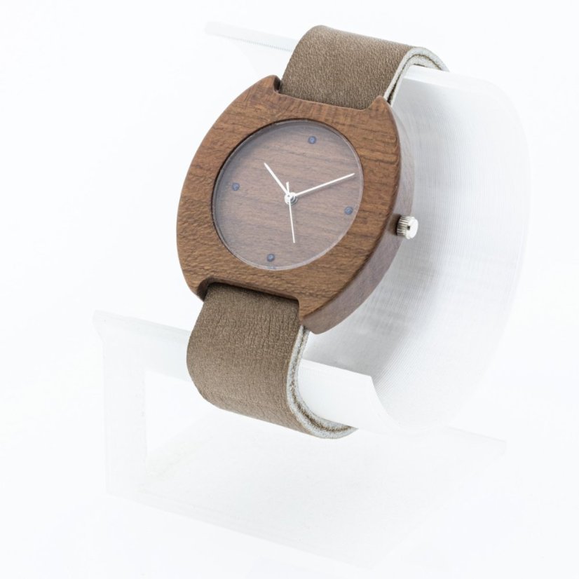 České drevené hodinky Avia H00422 Slivka Bluma