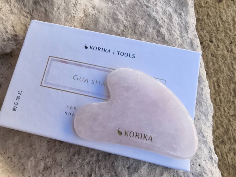 Masážní kámen - Gua Sha - Růženín SM0834