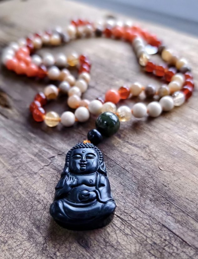 Náhrdelník - Boho Mala - Váš osobní šperk S0524