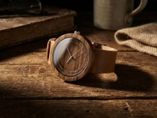 České dřevěné hodinky Excelsior H00570 Višeň