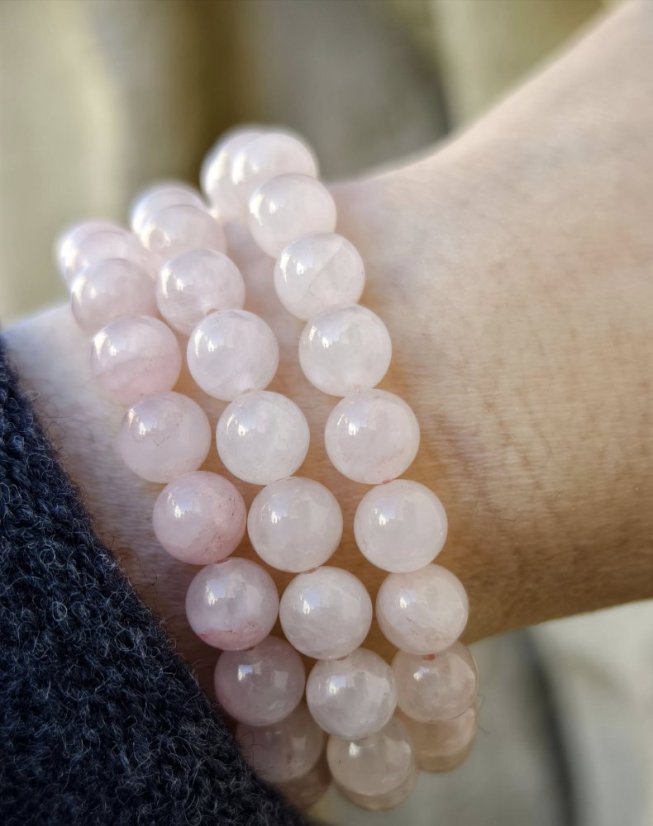 Náramok minerál - Růženín S0533