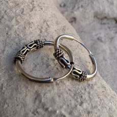 Náušnice kruhy - striebro 925/1000 S0057