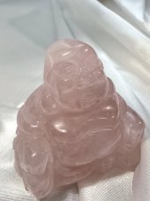 Surové minerály - Buddha Růženín SM0863