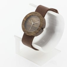 České dřevěné hodinky Alfa H00544 Ořech