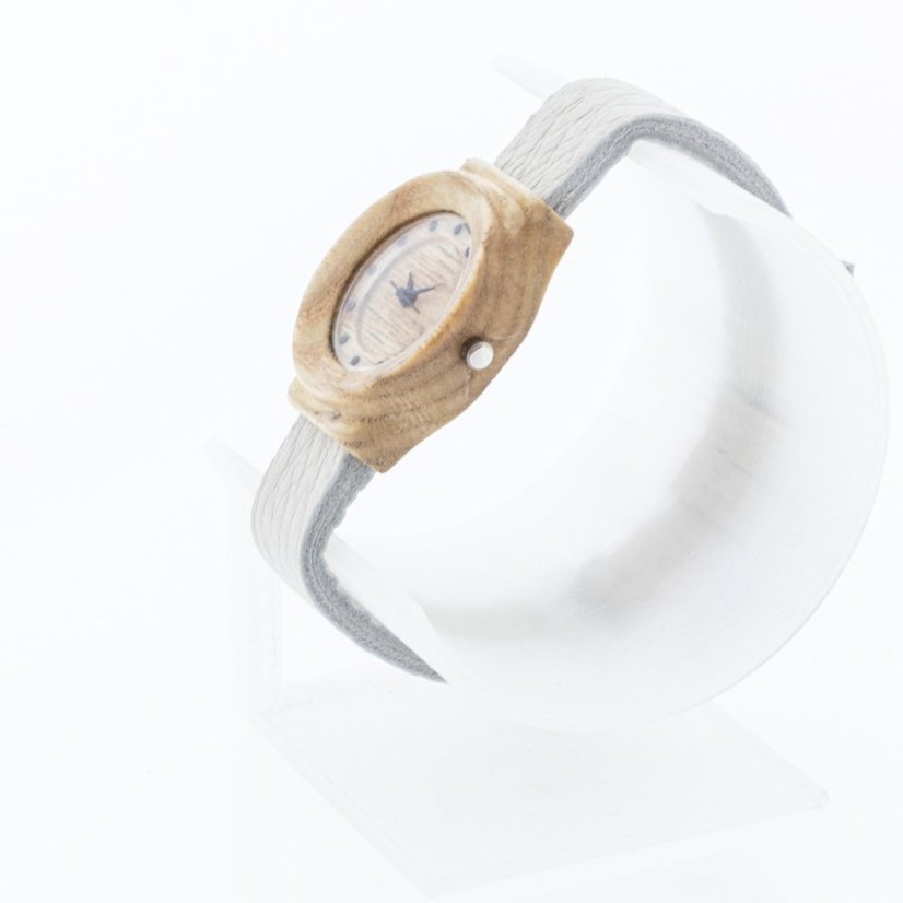 České drevené hodinky Union H00453 Jasan