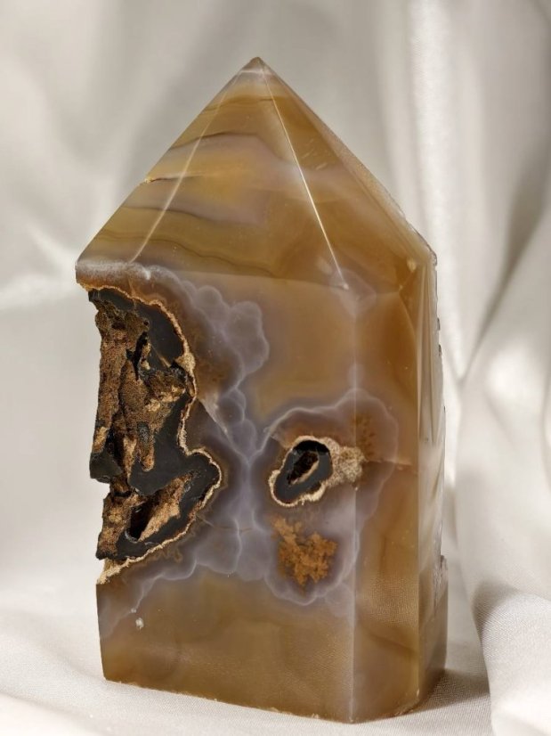 Surové minerály - Achát - kaplička  SM0593