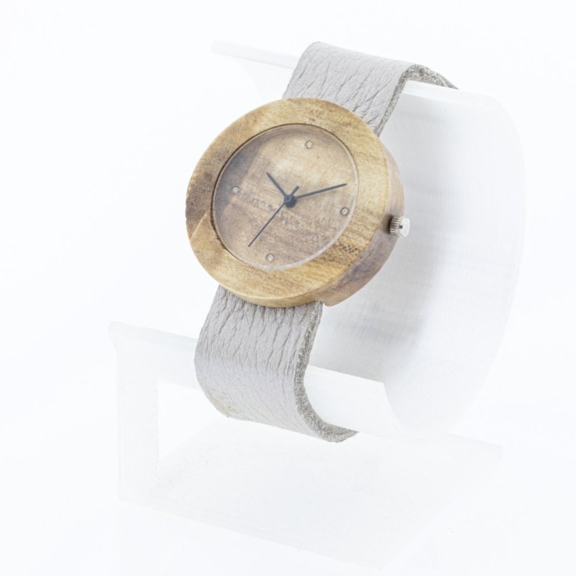 České drevené hodinky Alfa H00466 Javor