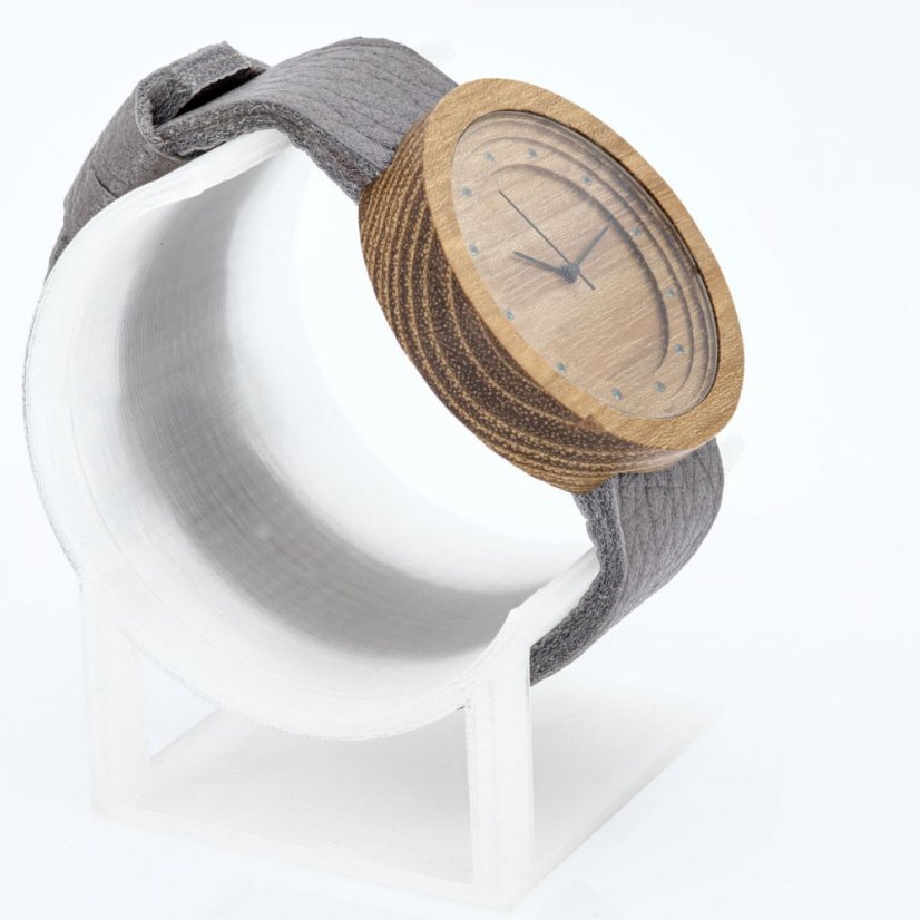 České drevené hodinky Excelsior H00355 Akácia