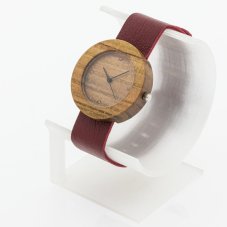 České dřevěné hodinky Alfa H00546 Bluma