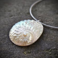 Náhrdelník - Velká Mušle Abalone S0729