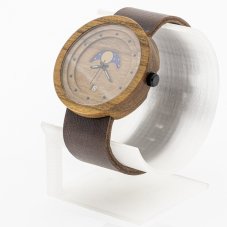 České drevené hodinky Excelsior Moon H00506 Višeň